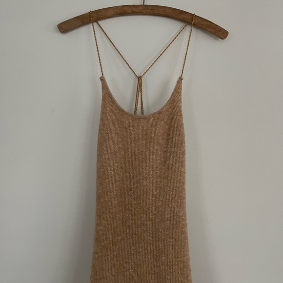 Zara knit dress with chains - Picture 3 of 4